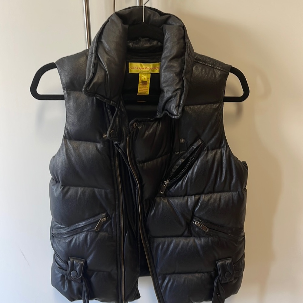 Black Puffer Vest